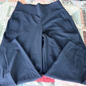 Athleta XSP Wide Leg Cropped Pants in Navy